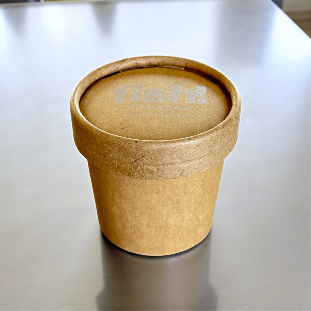 FK 2oz Kraft Cup With Kraft Lid Pack 2000 - Propus Packaging